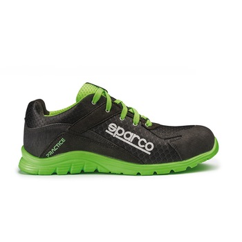 Pantofi protectie S1P, SPARCO Practice, verde, marimea 43 Pantofi protectie S1P, SPARCO Practice, verde, marimea 43