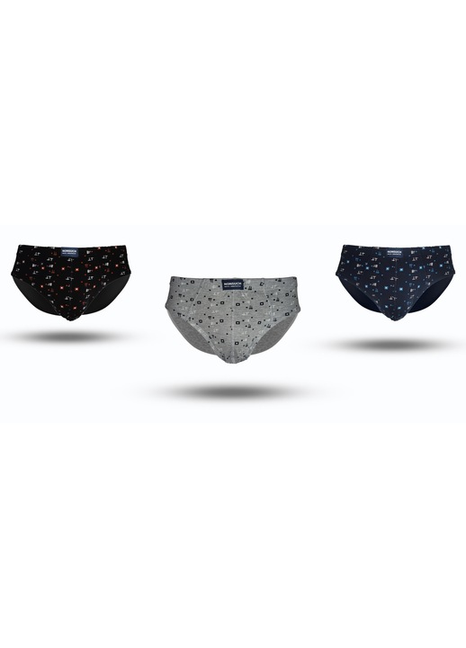Set 3 chiloti barbati, Nonsuch, bumbac pieptanat,, Multicolor