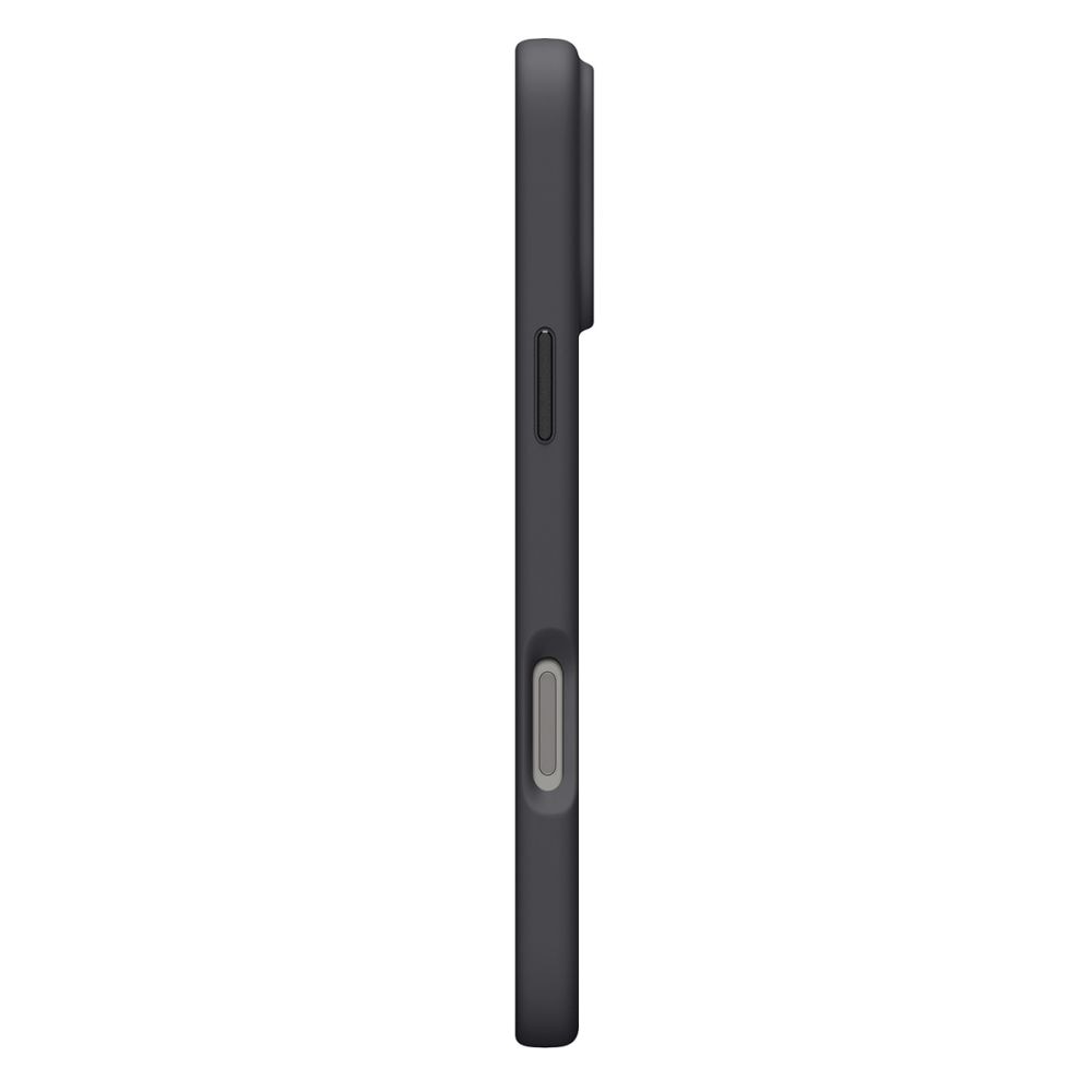 Carcasa Spigen Silicone Fit cu MagSafe compatibila cu iPhone 17 Pro Max, Black