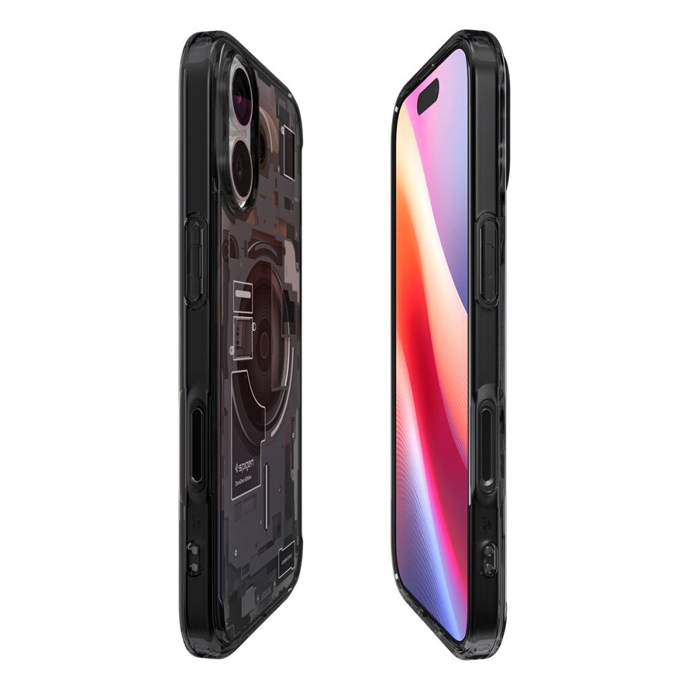 Carcasa Spigen Ultra Hybrid Zero One Black cu Magsafe compatibila cu iPhone 17, Graphics
