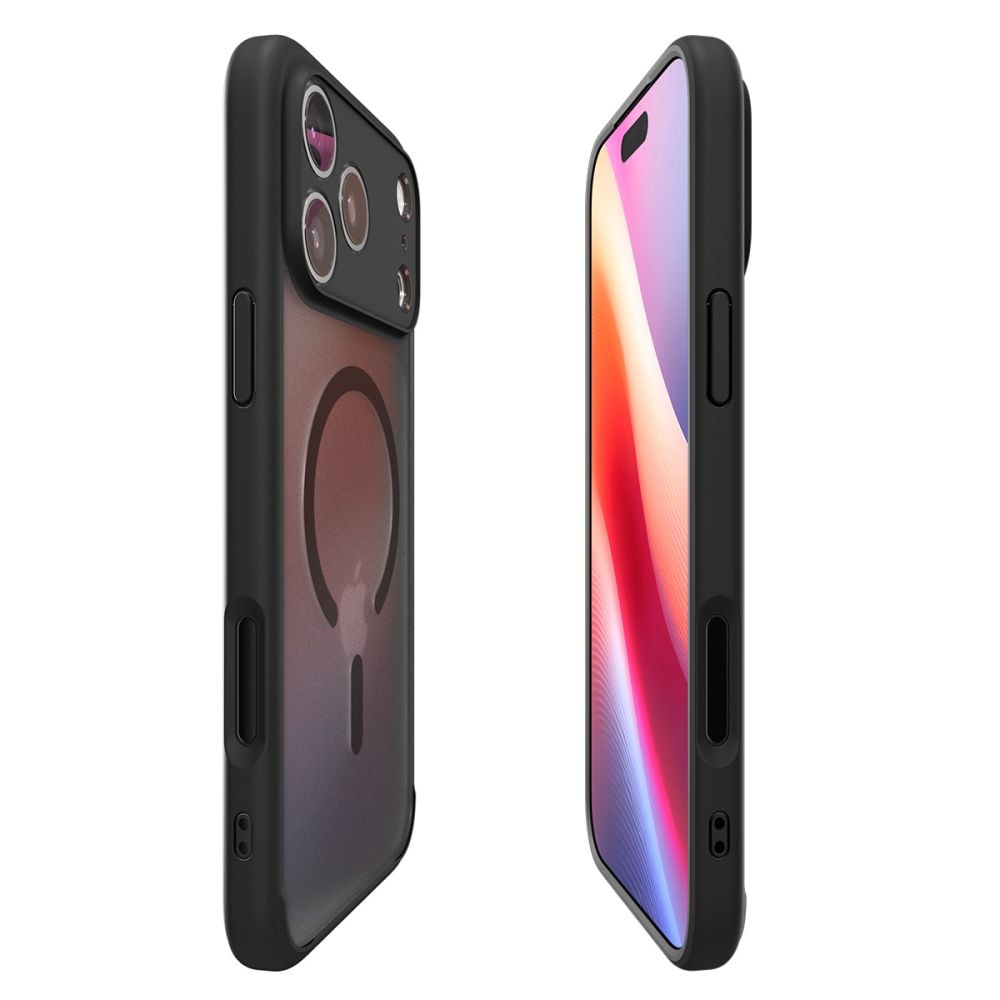 Carcasa Spigen Ultra Hybrid cu Magsafe compatibila cu iPhone 17 Pro Max, Frost Black