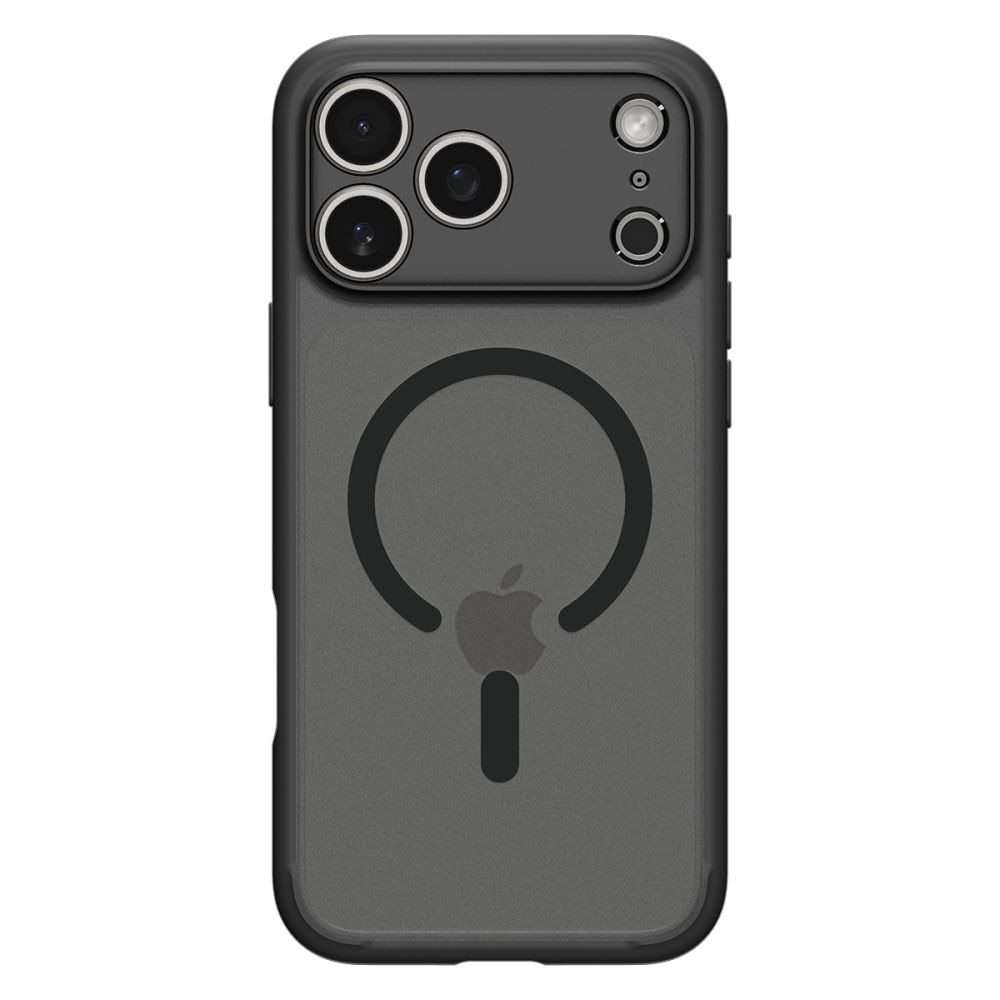 Carcasa Spigen Ultra Hybrid cu Magsafe compatibila cu iPhone 17 Pro Max, Frost Black