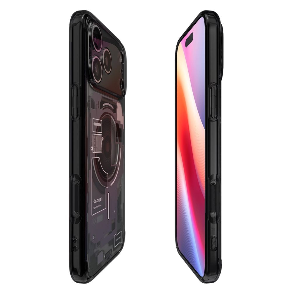 Carcasa Spigen Ultra Hybrid Zero One Black cu Magsafe compatibila cu iPhone 17 Pro Max, Graphics