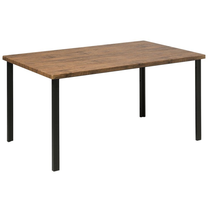 Masa de dining Laredo Maro inchis 150 cm 90 cm