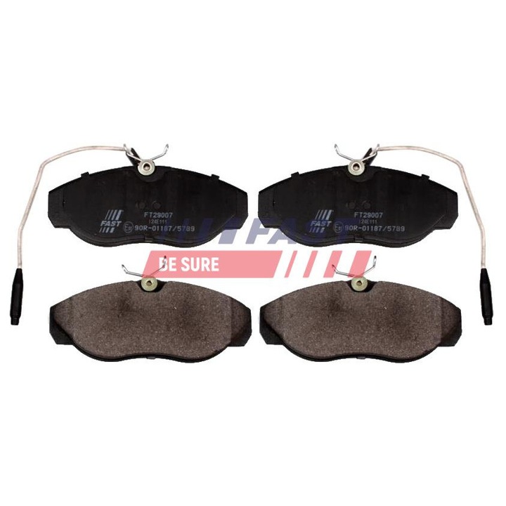 FAST fékbetétek, Fiat Ducatohoz, 200mm, 19x61mm, készlet