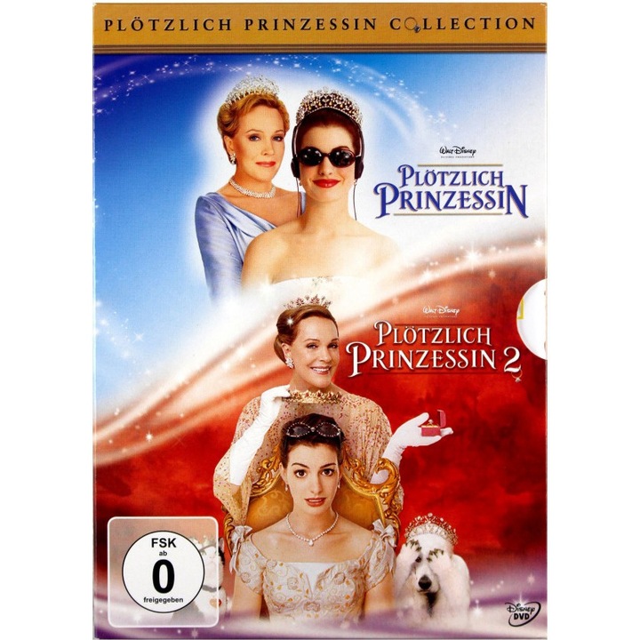 The Princess Diaries 1-2 (Pamiętnik księżniczki 1-2) (Disney) [BOX] [2DVD]