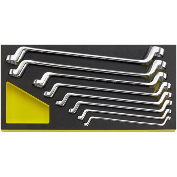 Csőkulcs készlet, 8 részes, STAHLWILLE, 6-22mm, 1/3, 175x350x45mm