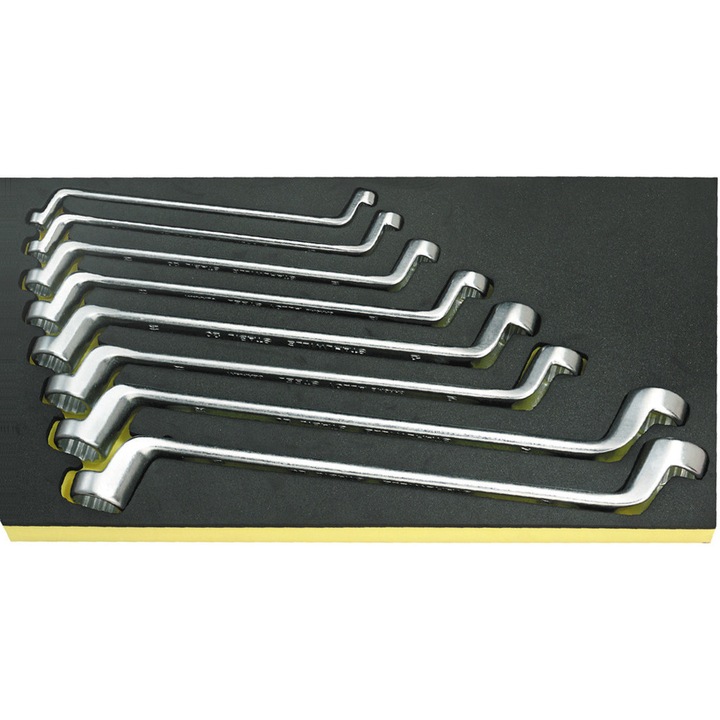 STAHLWILLE 1/3 kulcskészlet, 8 részes, méretek 6x7-19x22mm, 175x350x45mm