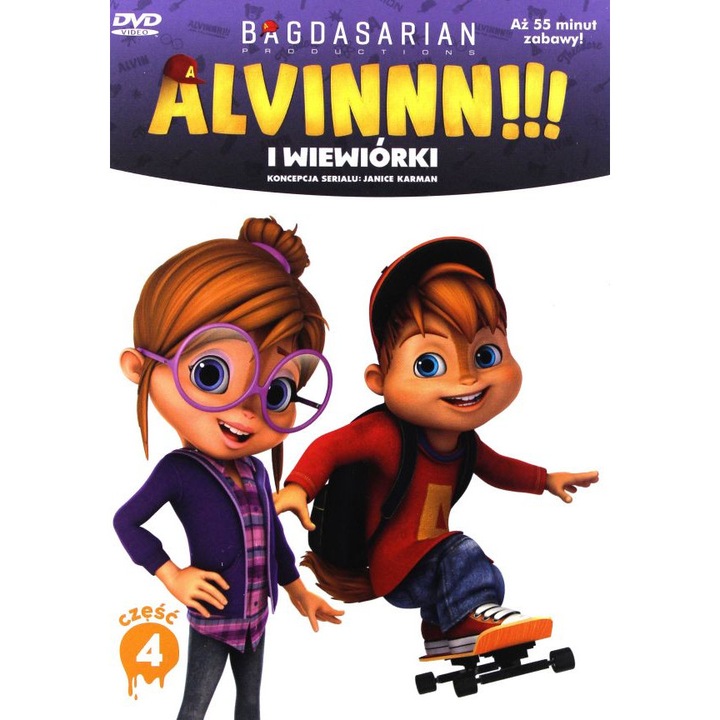Alvinnnn!!! i Wiewiórki cz. 4 [DVD]