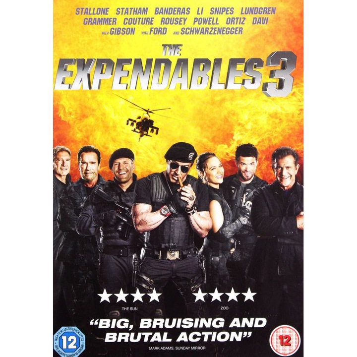 The Expendables 3 (Niezniszczalni 3) [DVD]