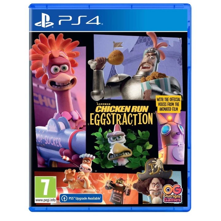 Игра AARDMAN ANIMATIONS Chicken Run Eggstraction, за PlayStation 4