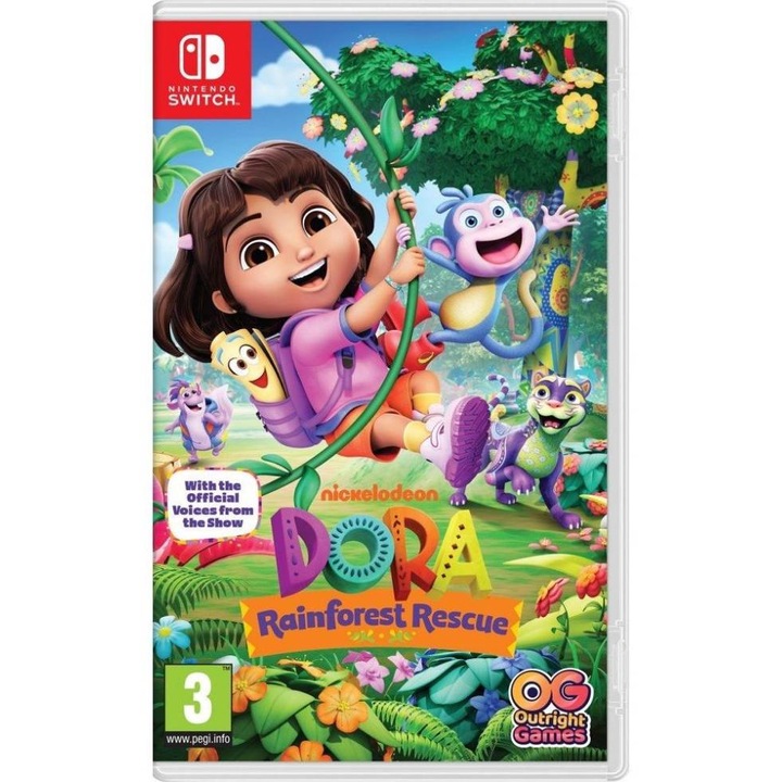 Joc Dora Rainforest Rescue Pentru Nintendo Switch
