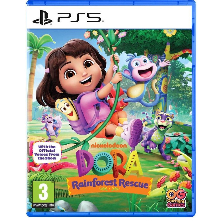 Joc Dora Rainforest Rescue Pentru Playstation 5