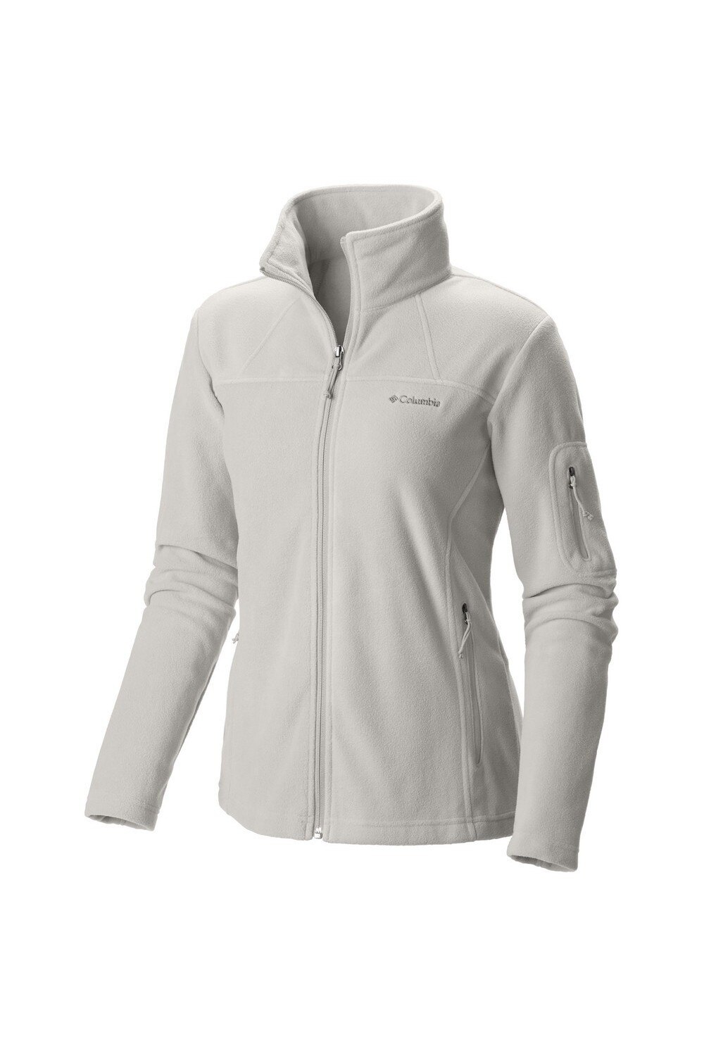 columbia white fleece