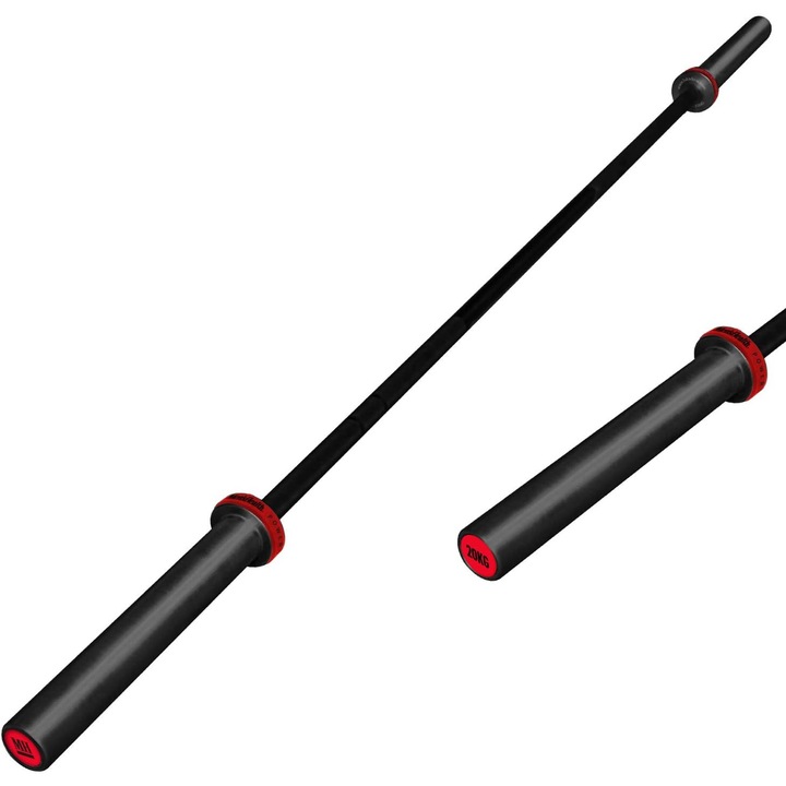 Bara olimpica, 50/51 mm, neagra, Lukadora