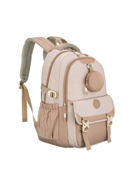 Rucsacuri fashion dama, Peterson, bej, maro