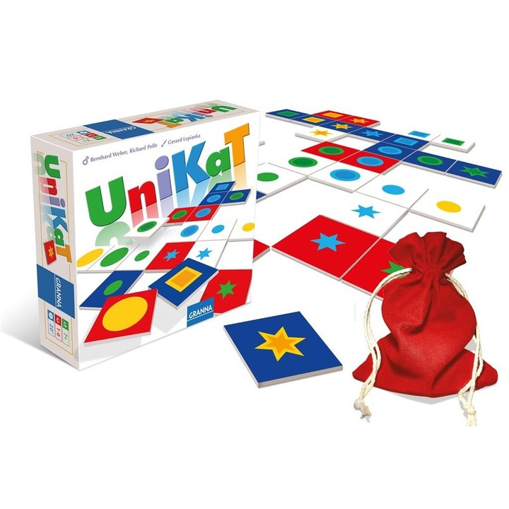 Joc de societate Unikat GRANNA, pentru intreaga familie, 2-6 jucatori, 30-60 minute.