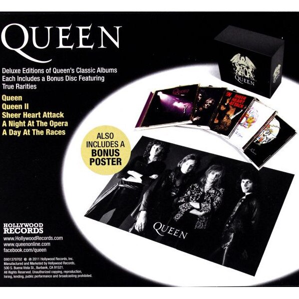Queen: Queen 40th Anniversary Collector's Box Set [10CD] - eMAG.ro