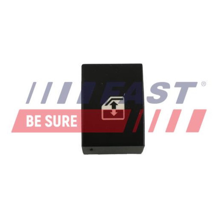 Ablakkapcsoló FAST, hátsó jobb oldali szerelés, 12V, ütésálló