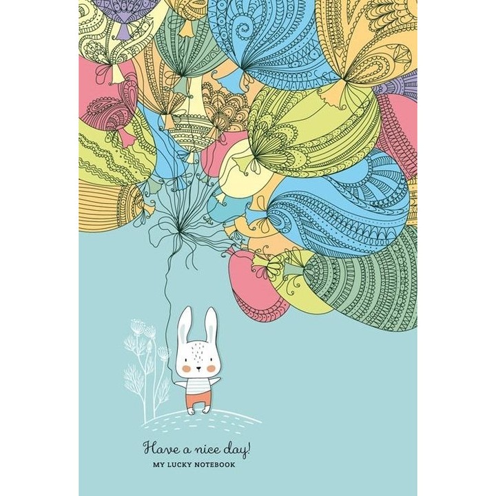 Caiet FRESH 143x210cm 80 oldalas, léggömbös design