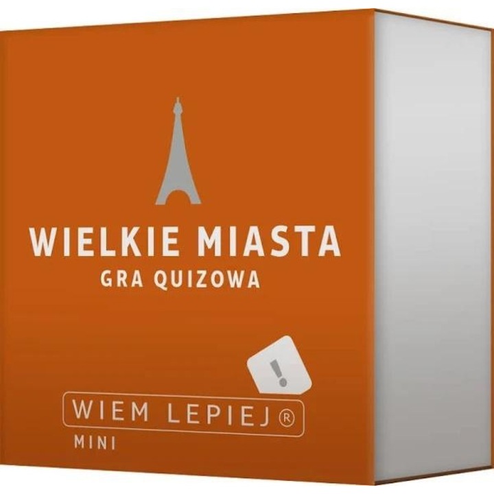 Joc de societate, REBEL, Wiem lepiej: Wielkie orase, 60 intrebari, set