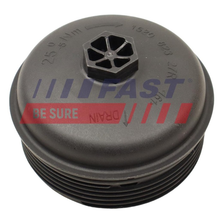 FAST olajszűrő ház Renault Kangoo II 1.2 Tce-hez, ellenálló anyag, minőségi szabványok, 2008+