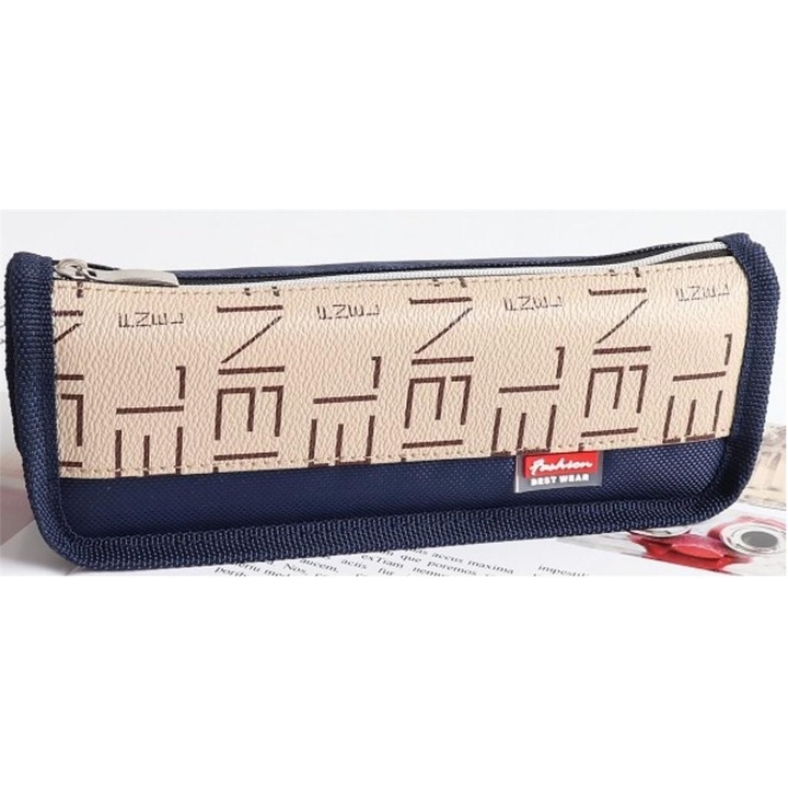 FRESH kis henger alakú tolltartó, egy rekesszel, iskolába, vegyes színekben