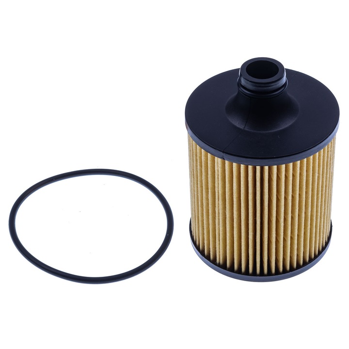 Olajszűrő Denckermann A211091, 116x83mm, patron típusú, kiegészítő tömítéssel