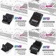 Adaptor 12+4PIN 90° pentru placa grafica PCI-E5.0, 450W, negru
