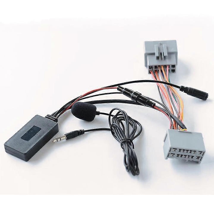 Adaptor Bluetooth 5.0 pentru masina, compatibil cu Volvo C30, S40, V50, S60, S70, C70, V70, XC70, S80, XC90, cu functie AUX
