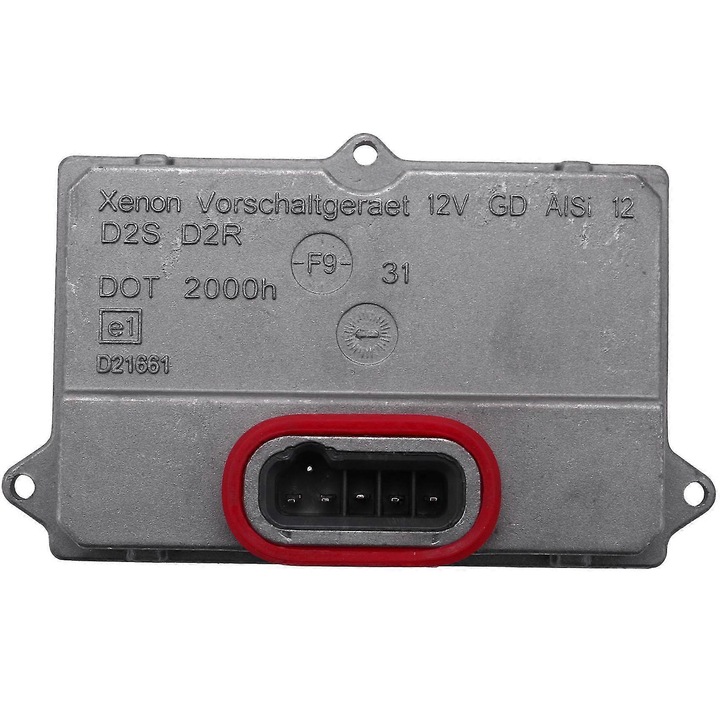 HID автомобилен метален баласт 15.5x11.5x5cm сребрист комплект