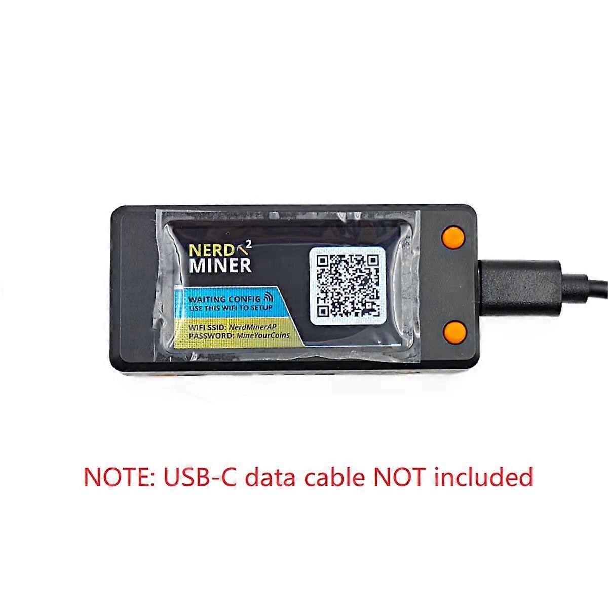 Miner Bitcoin NerdMiner V2, 78kh/S, negru - eMAG.ro