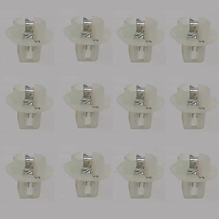 Set 12 becuri T10 pentru iluminarea panoului de instrumente, alb, pentru BMW 3-Series E36