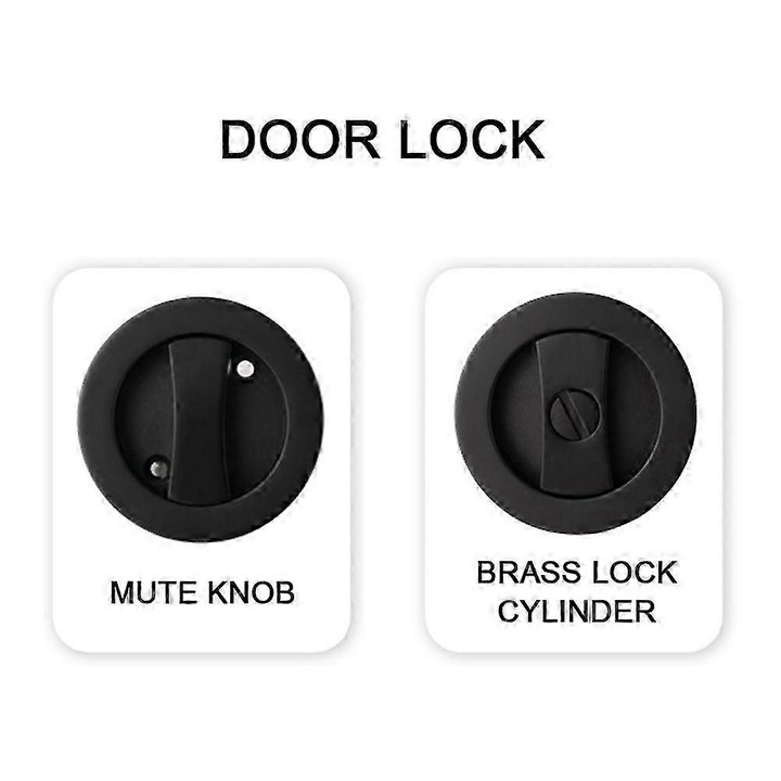 Usa glisanta invizibila, zinc, rezistenta la rugina, pentru baie, set cu doua carlige, aurie