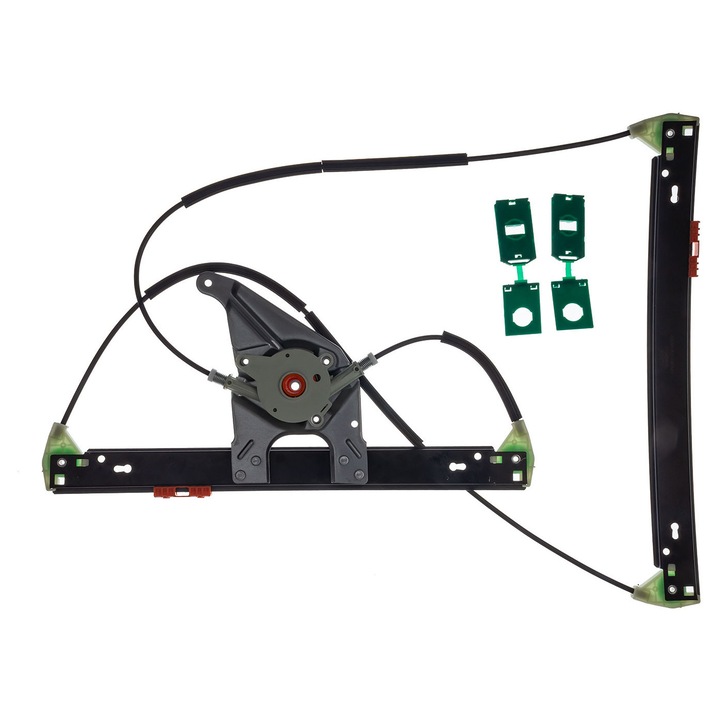 Ablakemelő Jobb első Denckermann, Elektromos, Dupla kampós, L000075