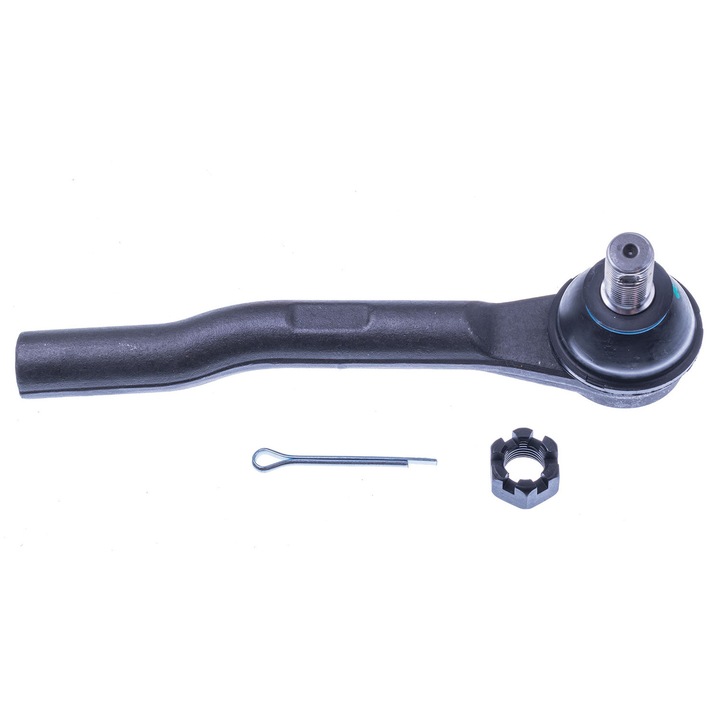 Denckermann kormányösszekötő rúd vég, 166mm, MM12X1,25R menet, bal, 13,8mm, FM14X1,5R menet