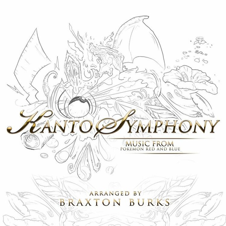 CD MATERIA COLLECTIVE - Kanto Symphony, muzica din Pokemon Red & Blue, digipak alb