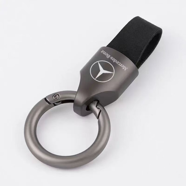 Breloc pentru chei auto, Metal, Masina Mercedes-Benz, cadou pentru pasionatii de AMG, breloc din aliaj de zinc