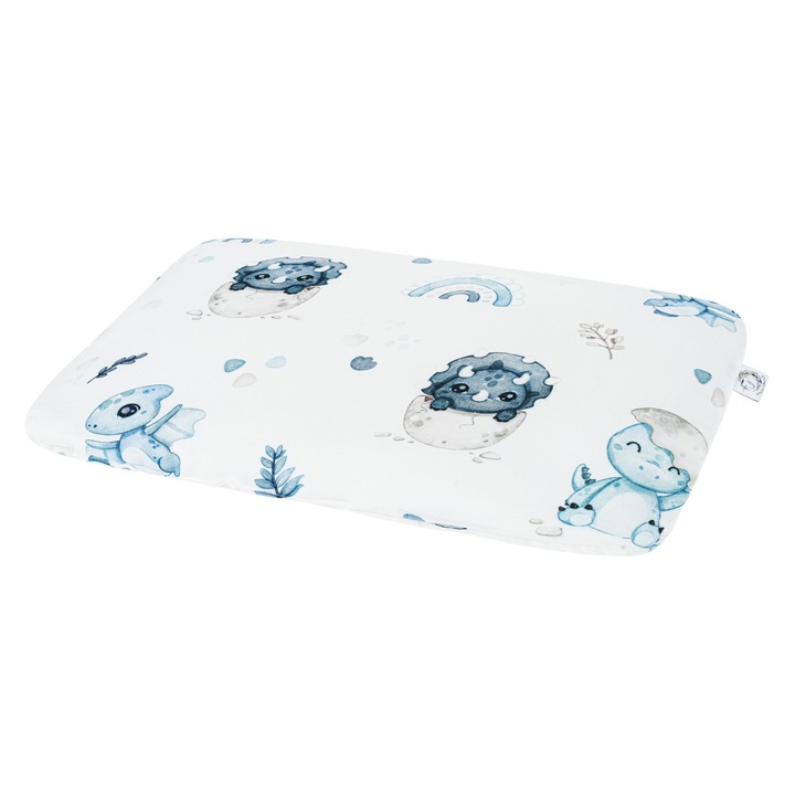 Perna din bambus pentru bebelusi Bonjour Cherie, 25x30 cm, antialergica, cu umplutura din fibra siliconica