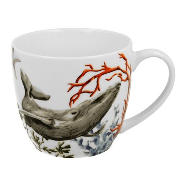 Cana Duo Seaside, 460ml, crem, 10x9cm