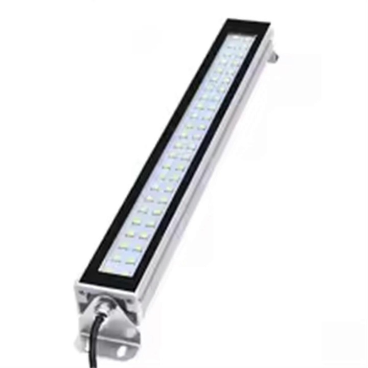 LED lámpa 53 cm, alumínium, IP67, forgatható, műhelyekhez