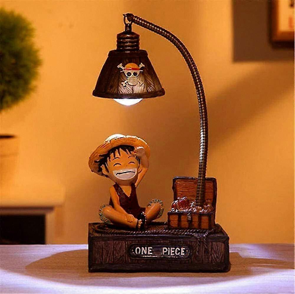 lumignon suèdebijou one-piece Lampa de birou One Piece Anime Luffy pentru copii si adulti