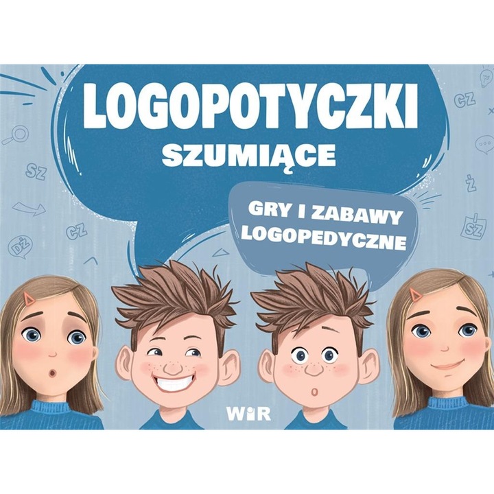 WIR logopédiai játék szett, zajos, többszínű, 4-7 évtől 4-7 éves korig