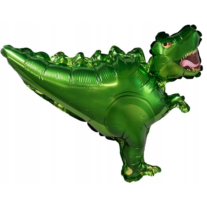 Fólia lufi DINOSZAURUSZ zöld, 20x37cm, 1 db-os szett