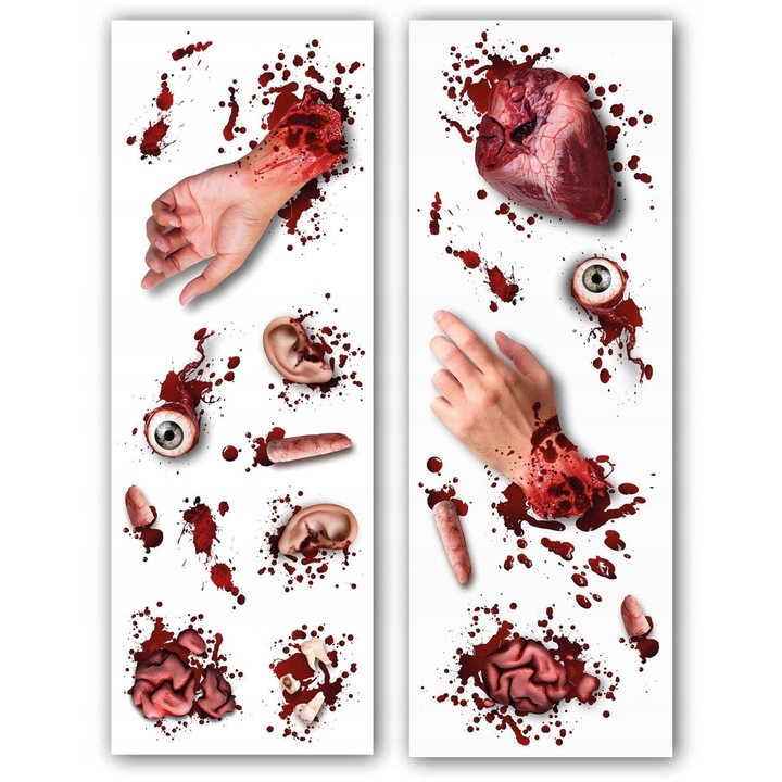 Stickere decorative Halloween, Fiestas Guirca, multicolor