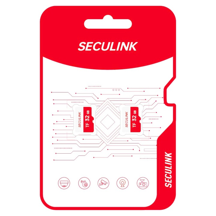 2X 32GB Secueye TF Memóriakártya FAT32 Formátum Class 10 Nagy Olvasási/Írási Sebesség 24/7 Felvétel Biztonsági Kamerához, Fedélzeti Kamerához és Egyéb Felhasználásokhoz