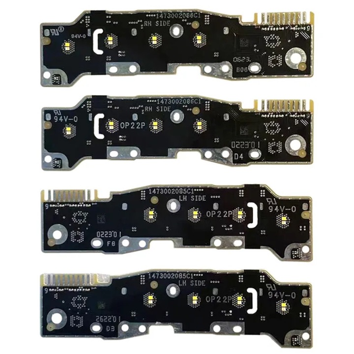 Set 4 module lumini de zi DRL galbene CSL Style BMW Seria 5 G60, G61 - 1473002005C1 / 1473002006C1