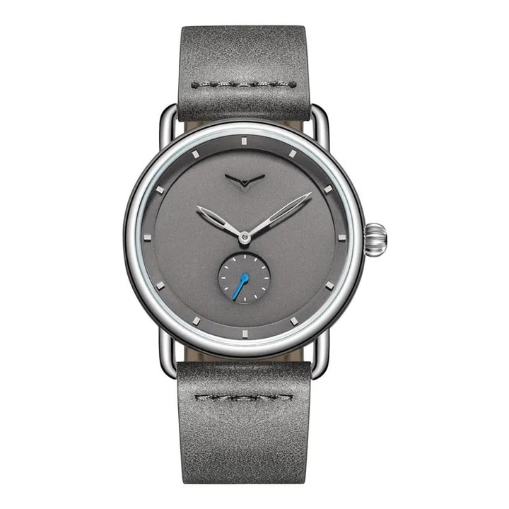Мъжки часовник Onola 3805, сив – класически минималистичен дизайн, водоустойчив 3ATM