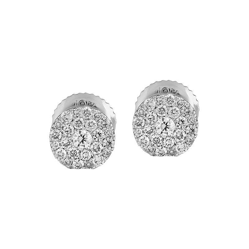 Cercei Blanco's Aur 18k Diamante EF9218-W