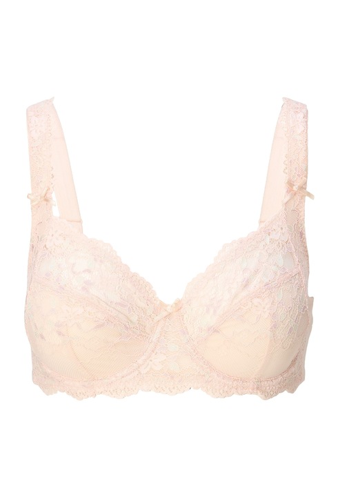 LingaDore, Sutien de dantela cu acoperire completa Daily, Piersica, 85C